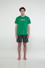 Vamp Ανδρική Νεανική Πυτζάμα Καλοκαιρινή 20621 Lamoda.gr