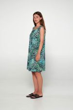 Vamp Γυναικείο Εμπριμέ Φόρεμα Viscose 20407 Lamoda.gr