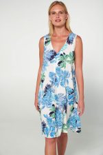 Vamp Αμάνικο Δροσερό Φόρεμα Viscose 20415 Lamoda.gr