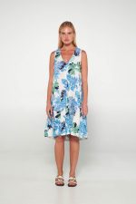 Vamp Αμάνικο Δροσερό Φόρεμα Viscose 20415 Lamoda.gr