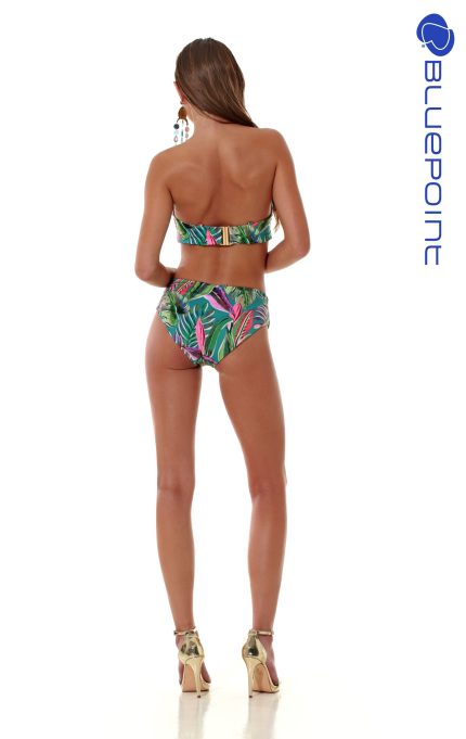 Bluepoint Εμπριμέ Μαγιό Top Στράπλες 24066078D Lamoda.gr