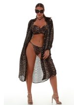 Bluepoint Animal print Μαγιό Τοπ με Μπανέλα Cup E 24066057E Lamoda.gr