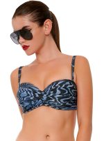Bluepoint Lurex Μαγιό Top Στράπλες 24066037D Lamoda.gr