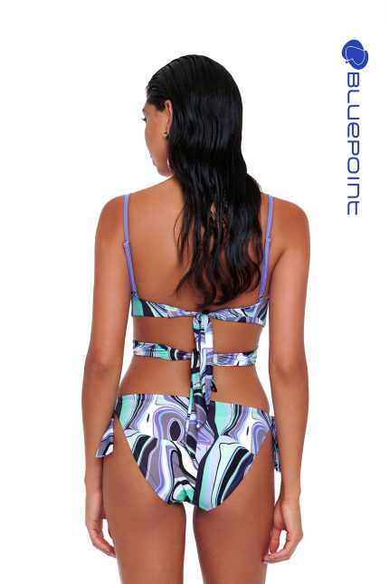 Μαγιό Μπικίνι Slip με Δέσιμο στο Πλάι Bluepoint 24065030