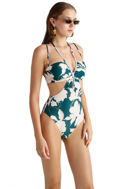 Blu4u Εμπριμέ Ολόσωμο Μαγιό 24358288 Lamoda.gr