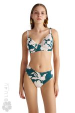Blu4u Εμπριμέ Μαγιό Top με Μπανέλα 24366289D Lamoda.gr
