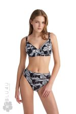 Blu4u Εμπριμέ Μαγιό Top με Μπανέλα 24366012D Lamoda.gr