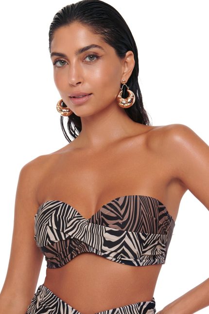 Bluepoint Μαγιό Top με Μπανέλα Στράπλες 24066015D Lamoda.gr
