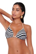 Bluepoint Τριγωνικό Μαγιό Top με Κορδόνια 24066004 Lamoda.gr