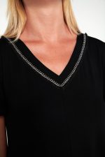 Vamp Καλοκαιρινό Μονόχρωμο Φόρεμα Viscose 20506 Lamoda.gr