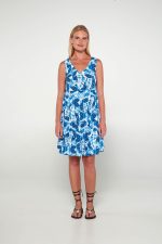 Vamp Αμάνικο Δροσερό Φόρεμα Viscose 20447 Lamoda.gr