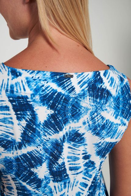 Vamp Αμάνικο Δροσερό Φόρεμα Viscose 20447 Lamoda.gr