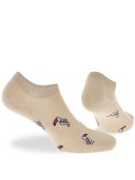 Walk Ανδρικές Εμπριμέ Κάλτσες Sneaker από Bamboo W325 Lamoda.gr