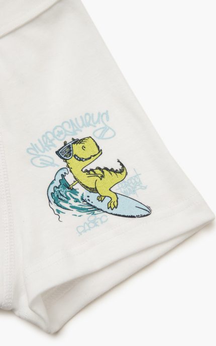 Minerva Παιδικό Βαμβακερό Boxer Surf Dino 90-42569 Lamoda.gr