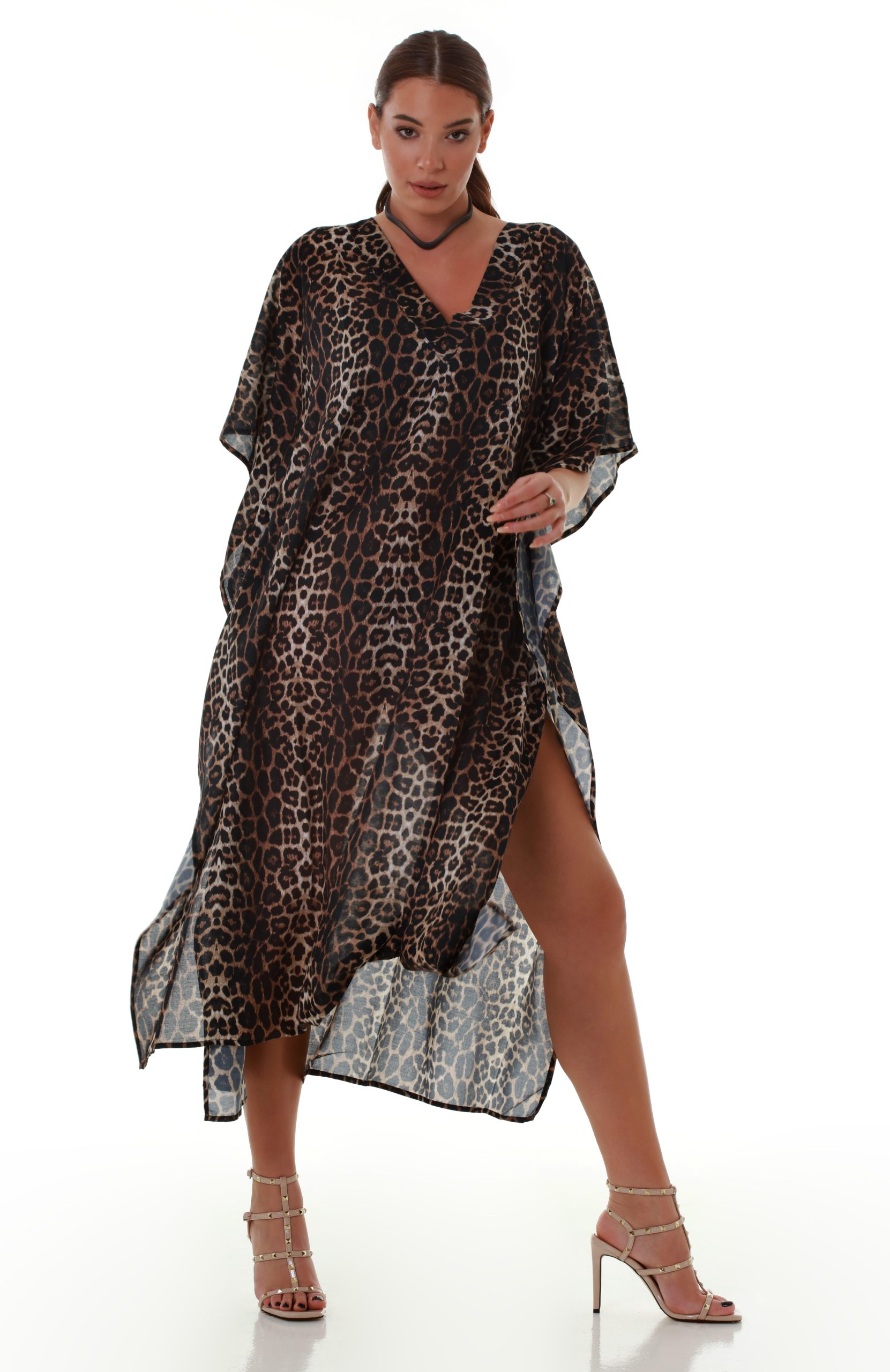 Bluepoint Μακρύ Καφτάνι Παραλίας Animal Print 24084052 Lamoda.gr Bluepoint Μακρύ Καφτάνι Παραλίας Animal Print 24084052 Lamoda.gr