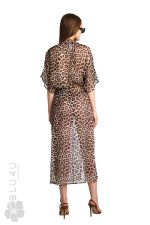 Blu4u Καφτάνι Παραλίας Animal Print Blu4u 24384600 Lamoda.gr