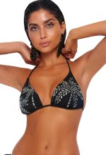 Bluepoint Τριγωνικό Μαγιό Top με Στρας 24066002 Lamoda.gr