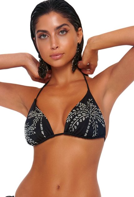Bluepoint Τριγωνικό Μαγιό Top με Στρας 24066002 Lamoda.gr