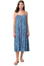 Vamp Γυναικείο Εμπριμέ Μακρύ Φόρεμα Viscose 18499 Lamoda.gr