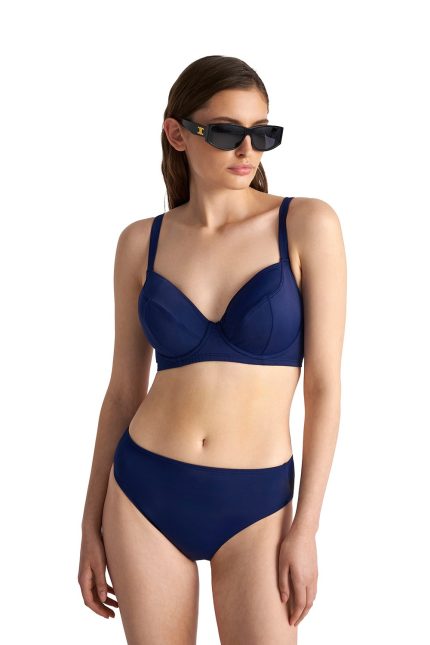 Μονόχρωμο Μαγιό Μπικίνι Σετ Cup D Blu4u 24357081D