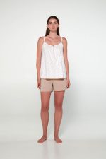 Vamp Γυναικεία Βαμβακερή Πυτζάμα Baby Doll 20289 Lamoda.gr