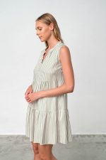 Vamp Καλοκαιρινό Δροσερό Φόρεμα Viscose 18062 Lamoda.gr