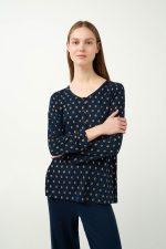 Vamp Γυναικεία Πιτζάμα Χειμερινή Micromodal 21011 Lamoda.gr