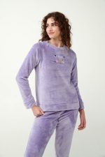 Vamp Γυναικεία Νεανική Πυτζάμα Fleece 21306 Lamoda.gr