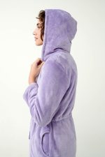Vamp Γυναικεία Ρόμπα Fleece με Φερμουάρ 21330 Lamoda.gr