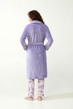 Vamp Μακριά Χειμερινή Ρόμπα Fleece 21332 Lamoda.gr