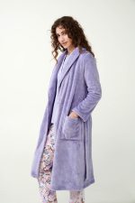 Vamp Μακριά Χειμερινή Ρόμπα Fleece 21332 Lamoda.gr