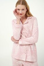 Vamp Γυναικεία Πυτζάμα Fouter 100% Βαμβακερή 21392 Lamoda.gr