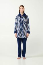 Vamp Χειμερινή Ρόμπα Fleece με Φερμουάρ 21410 Lamoda.gr