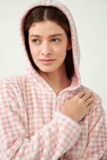 Vamp Fleece Ρόμπα Πιε-Ντε-Πουλ με Φερμουάρ 21420 lamoda.gr