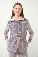 Vamp Γυναικείο Γιλέκο Fleece με Φερμουάρ 21480 Lamoda.gr