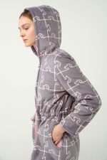 Vamp Γυναικεία Ρόμπα Fleece με Φερμουάρ 21481 Lamoda.gr