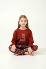 Vamp Παιδική Πυτζάμα Unisex με Καρό Παντελόνι 21515 Lamoda.gr