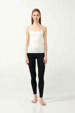 Vamp Γυναικείο Φανελάκι με Λεπτή Τιράντα Micromodal 21802 Lamoda.gr
