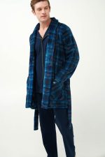 Vamp Ανδρική Χειμερινή Ρόμπα Fleece 21627 Lamoda.gr