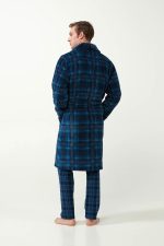 Vamp Ανδρική Μακριά Ρόμπα Χειμερινή Fleece 21628 Lamoda.gr