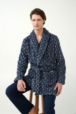 Vamp Ανδρική Σταυρωτή Fleece Ρόμπα 21696 Lamoda.gr