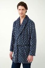 Vamp Ανδρική Σταυρωτή Fleece Ρόμπα 21696 Lamoda.gr