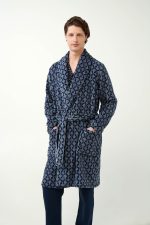 Vamp Ανδρική Μακριά Ρόμπα Χειμερινή Fleece 21698 Lamoda.gr