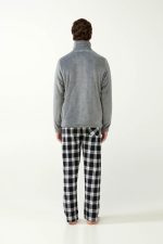 Vamp Ανδρική Ζακέτα Ρόμπα Χειμερινή Fleece 21706 Lamoda.gr