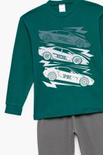 Pretty Baby Βαμβακερή Παιδική Πυτζάμα Sport Cars 63891 Lamoda.gr