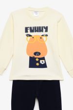 Pretty Baby Βαμβακερή Παιδική Πυτζάμα Funny 68192 Lamoda.gr