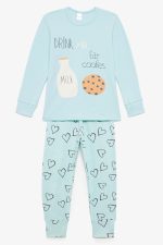 Pretty Baby Βαμβακερή Παιδική Πυτζάμα Cookies 64888 Lamoda.gr