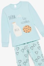 Pretty Baby Βαμβακερή Παιδική Πυτζάμα Cookies 64888 Lamoda.gr