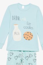 Pretty Baby Βαμβακερή Παιδική Πυτζάμα Cookies 64888 Lamoda.gr