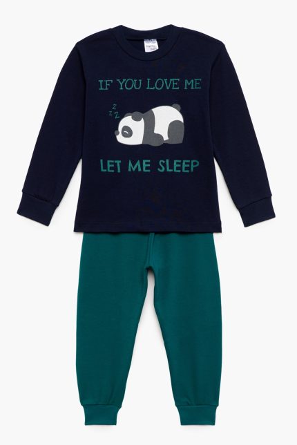 Pretty Baby Παιδική Πυτζάμα Let me Sleep Unisex 68191 Lamoda.gr